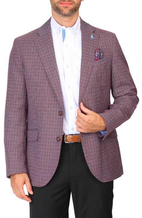 Micro Houndstooth Sport Coat