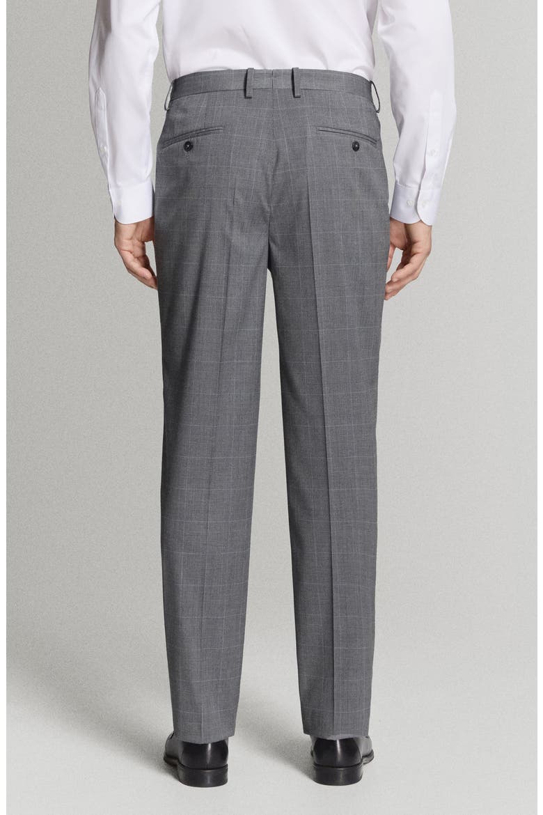 London Regular Fit Dress Pants, Alternate, color, GREY