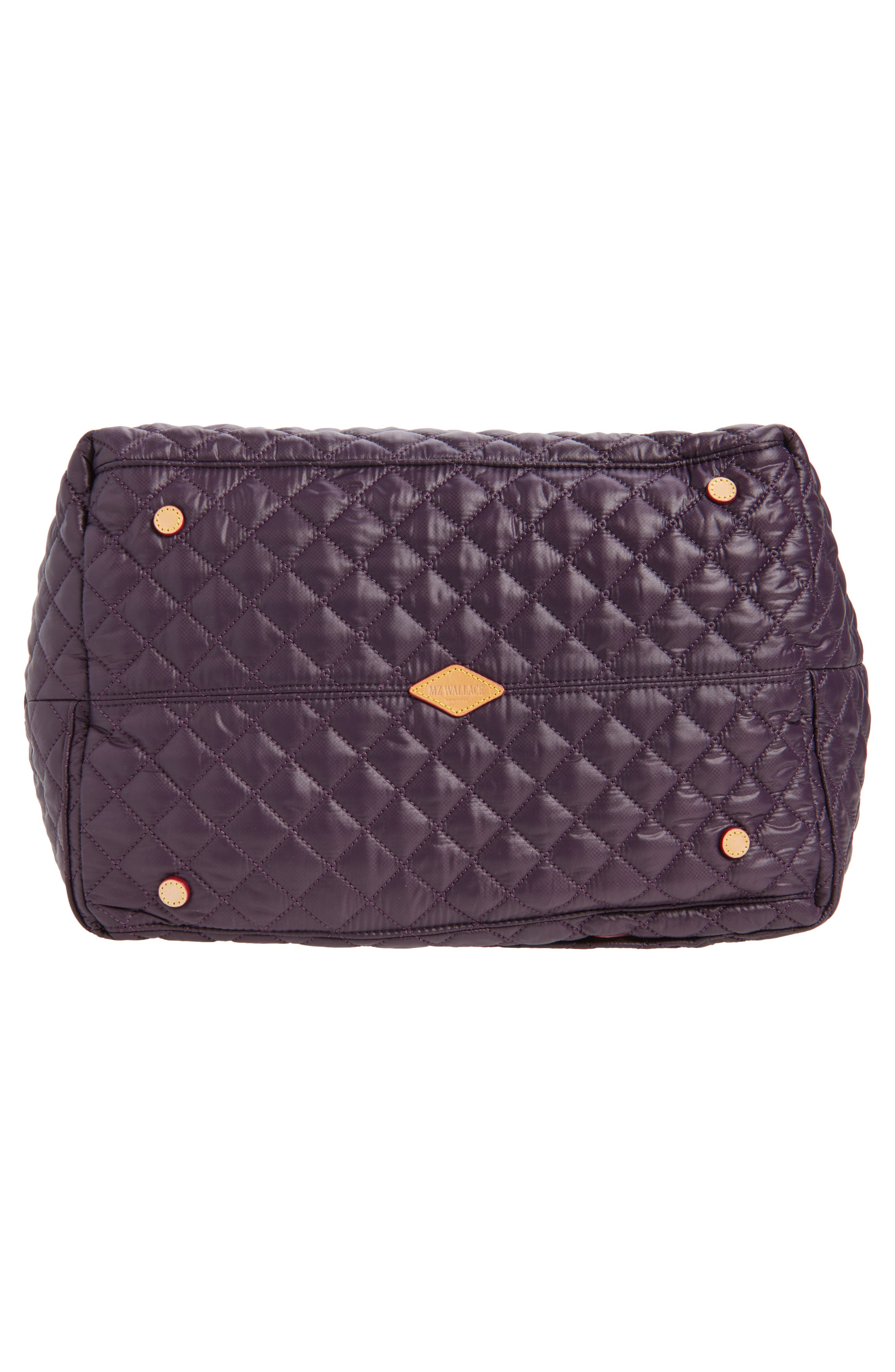 MZ Wallace Large Metro Deluxe Quilted Tote, Alternate, color, Raisin