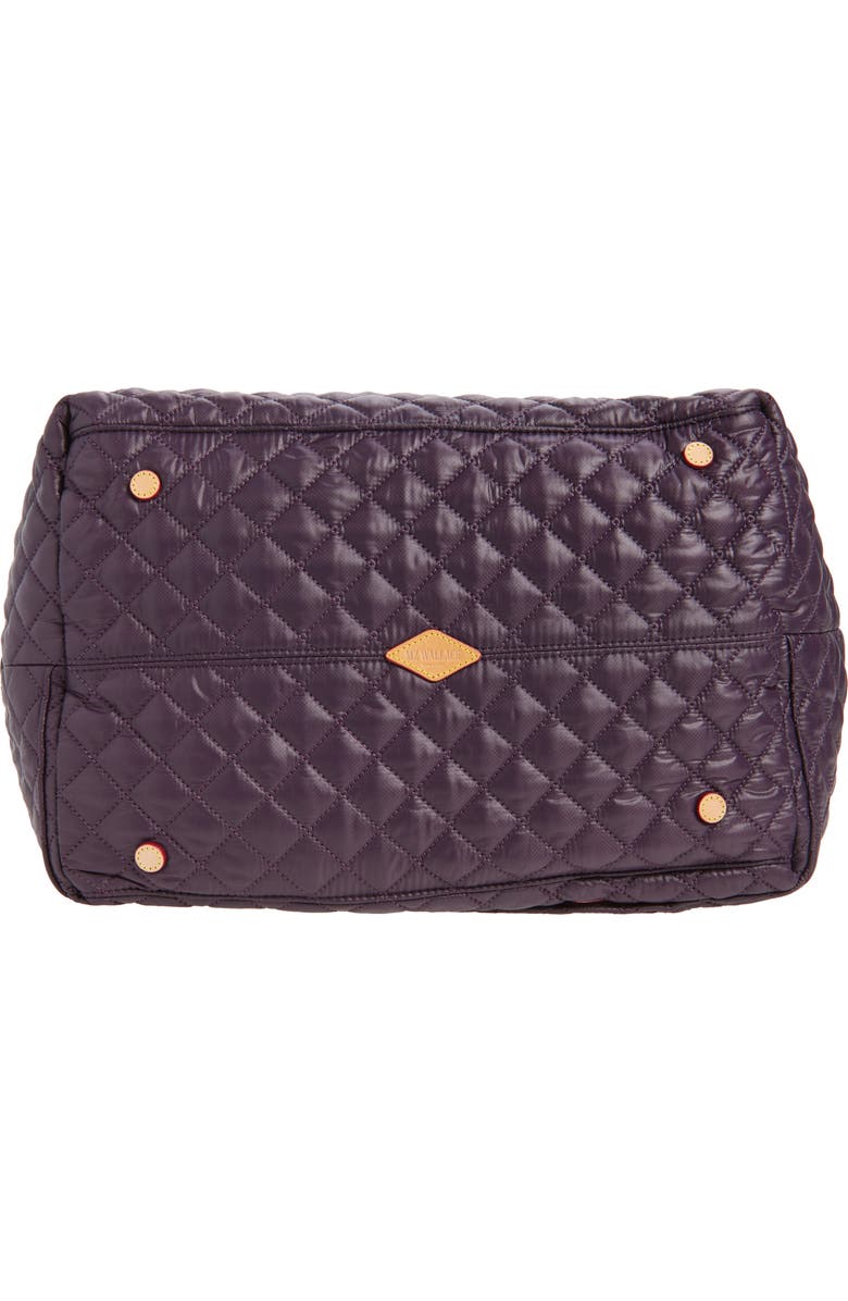 MZ Wallace Large Metro Deluxe Quilted Tote, Alternate, color, Raisin