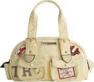 True Religion Multi-Patch Satchel