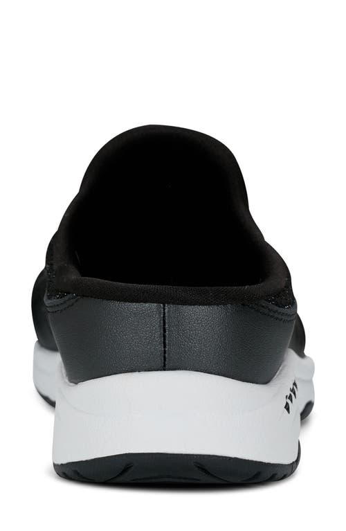Easy Spirit Travel Sparkle Clog In Black