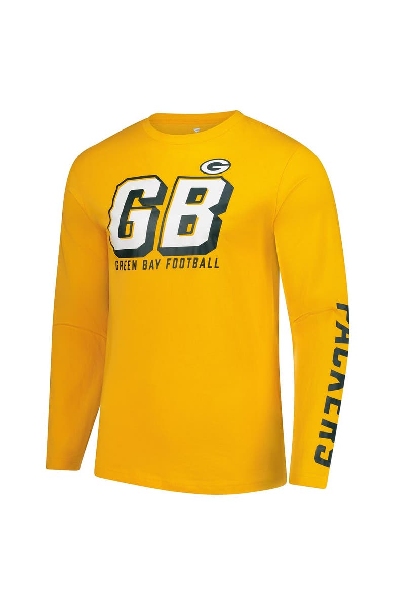 FANATICS Men's Fanatics Gold Green Bay Packers Long Sleeve T-Shirt, Alternate, color, Gold