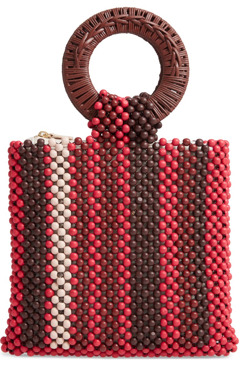 Ulla Johnson Arusi Beaded Tote, Main, color,