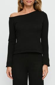 Princess Polly Jaede Off the Shoulder Sweater
