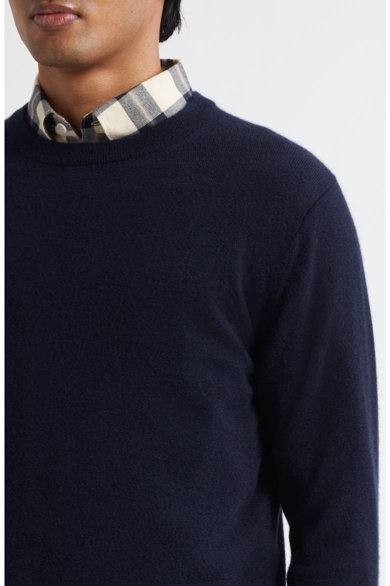 Cashmere Crewneck Sweater, Alternate, color, NAVY