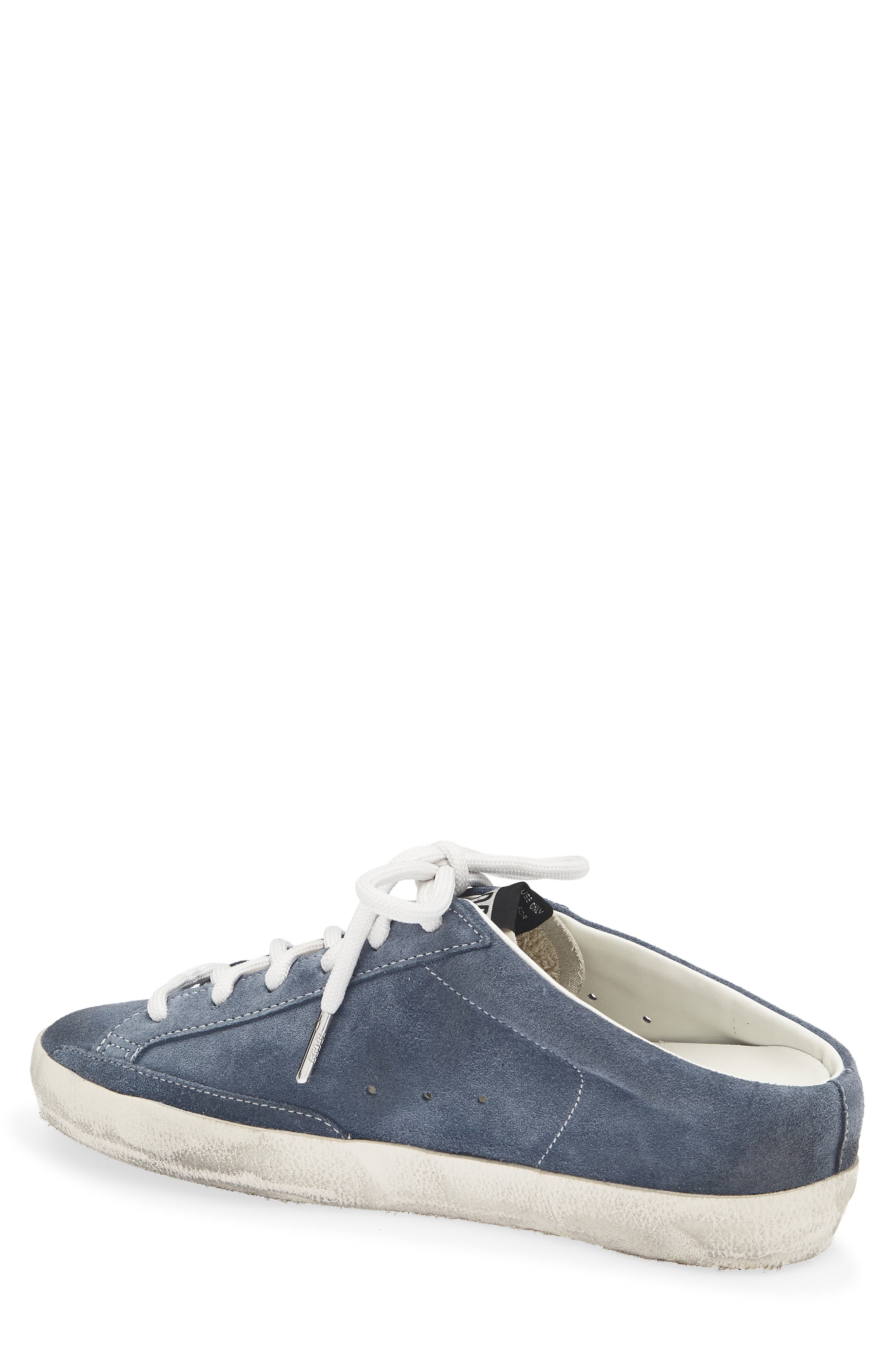 Super-Star Sabot Mule Sneaker, Alternate, color, BLUE DENIM/ MILK/ CRYSTAL