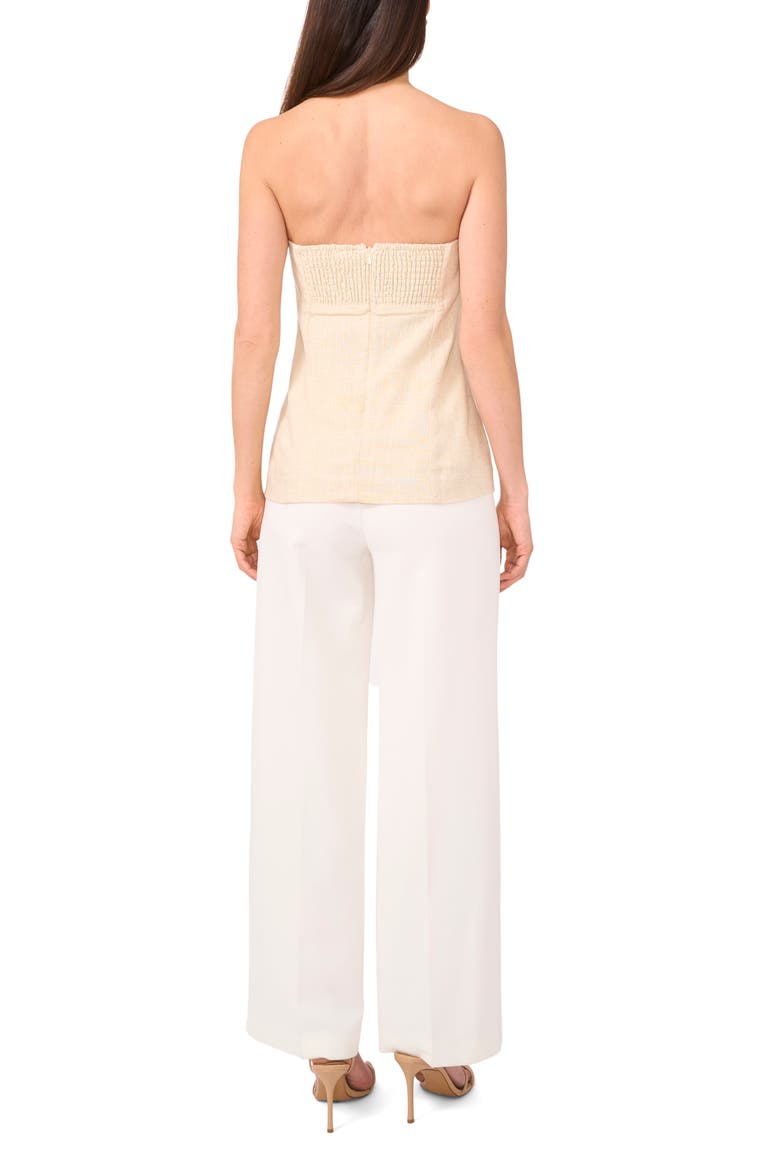 Date Strapless Top, Alternate, color, NATURAL