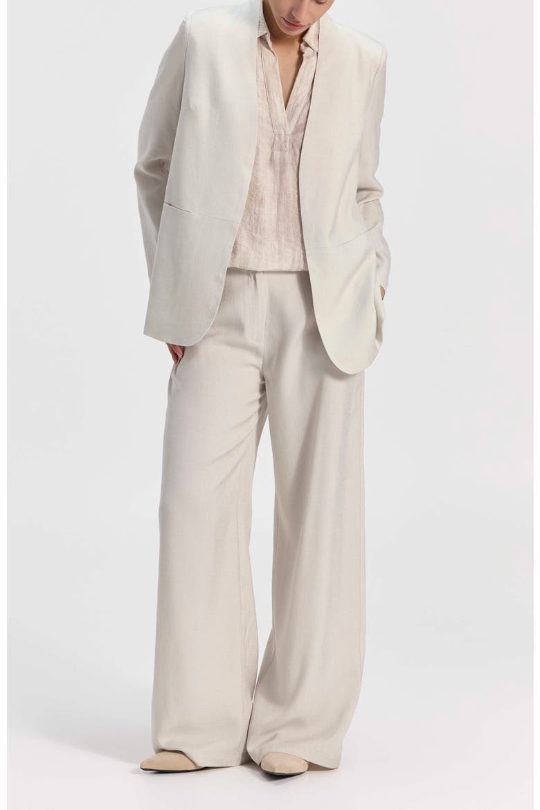 Tailored Blazer, Alternate, color, Stone