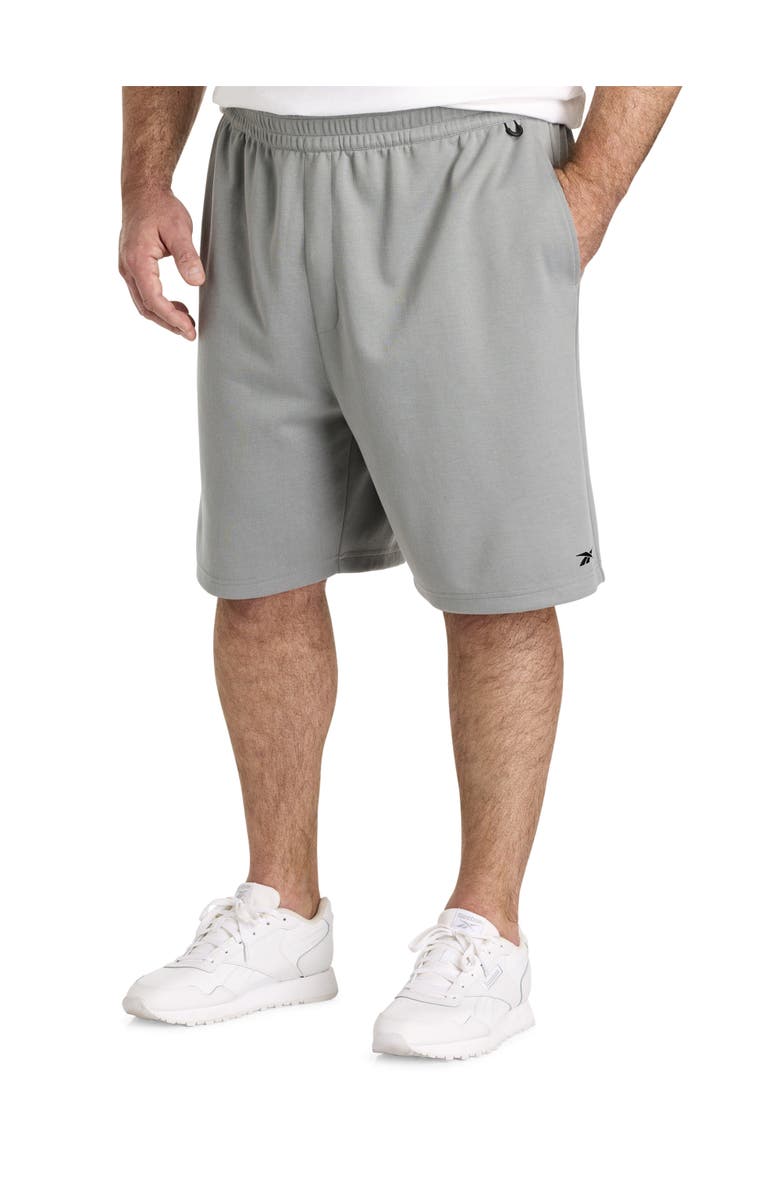 Reebok Big & Tall Supersoft 24/7 Shorts, Main, color, Grey 3