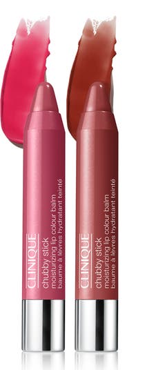 Chubby Stick<sup>™</sup> Moisturizing Lip Color Balm Duo $50 Value