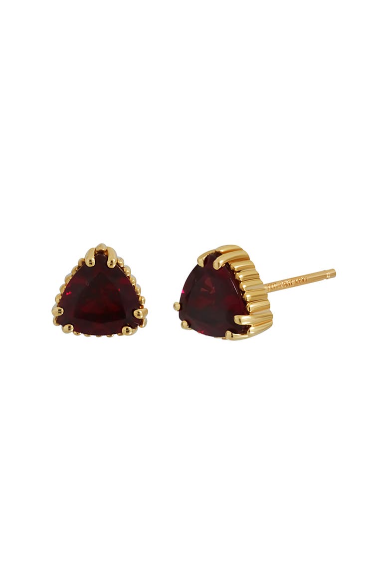 Color Stud Earrings (Nordstrom Exclusive), Main, color, 14K YELLOW GOLD