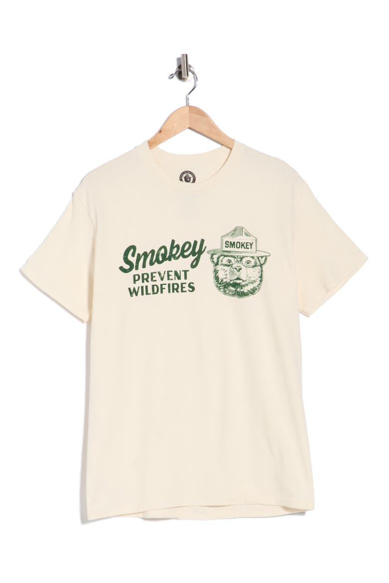 Smokey Cotton Graphic T-Shirt, Alternate, color, NATURAL