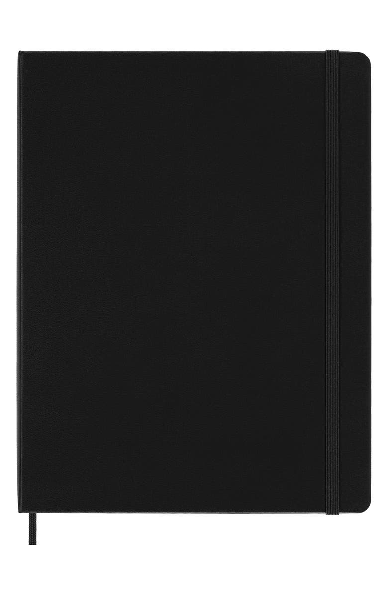 Moleskine Classic Hardcover Extra Large Notebook, Alternate, color, Black