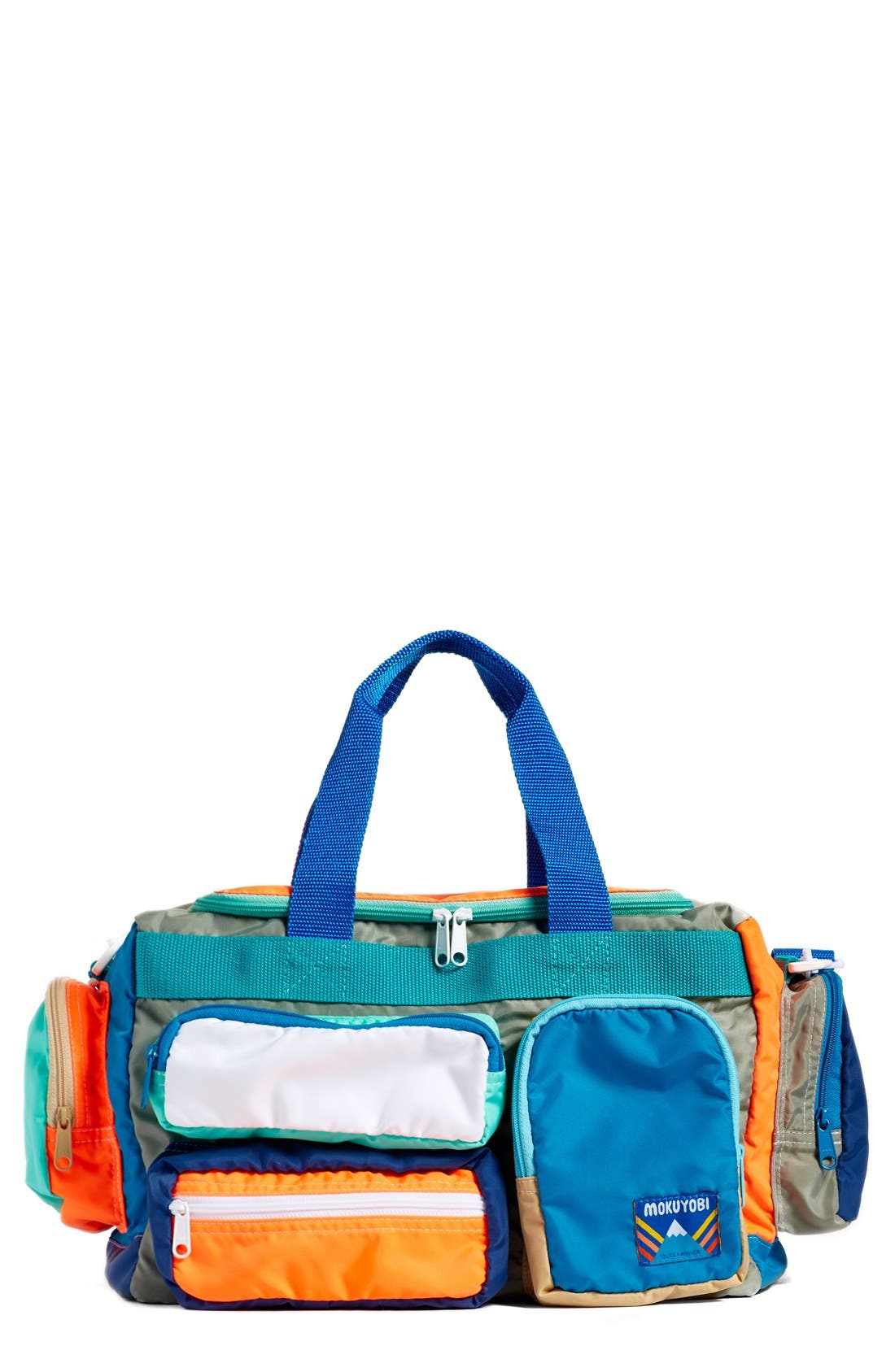 MOKUYOBI 'Camp' Water Resistant Nylon Duffel Bag, Main, color, 