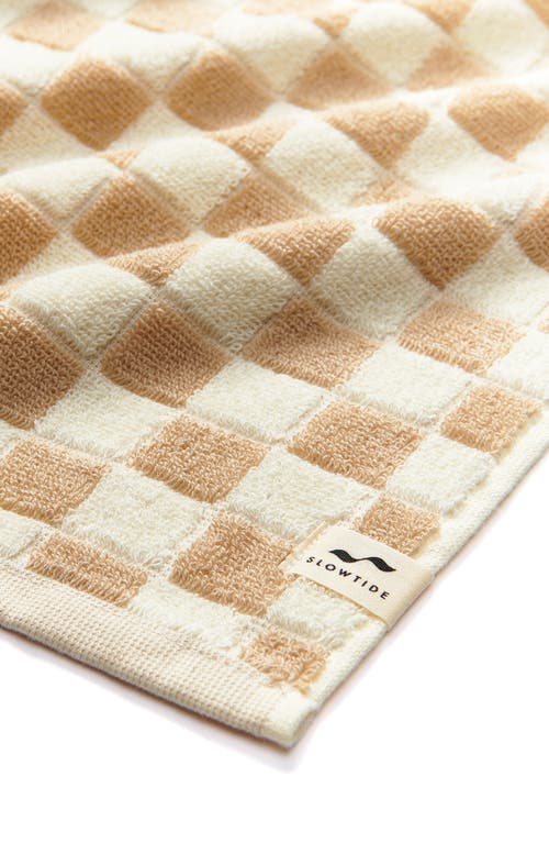 Slowtide Mate Bath Towel In Brown