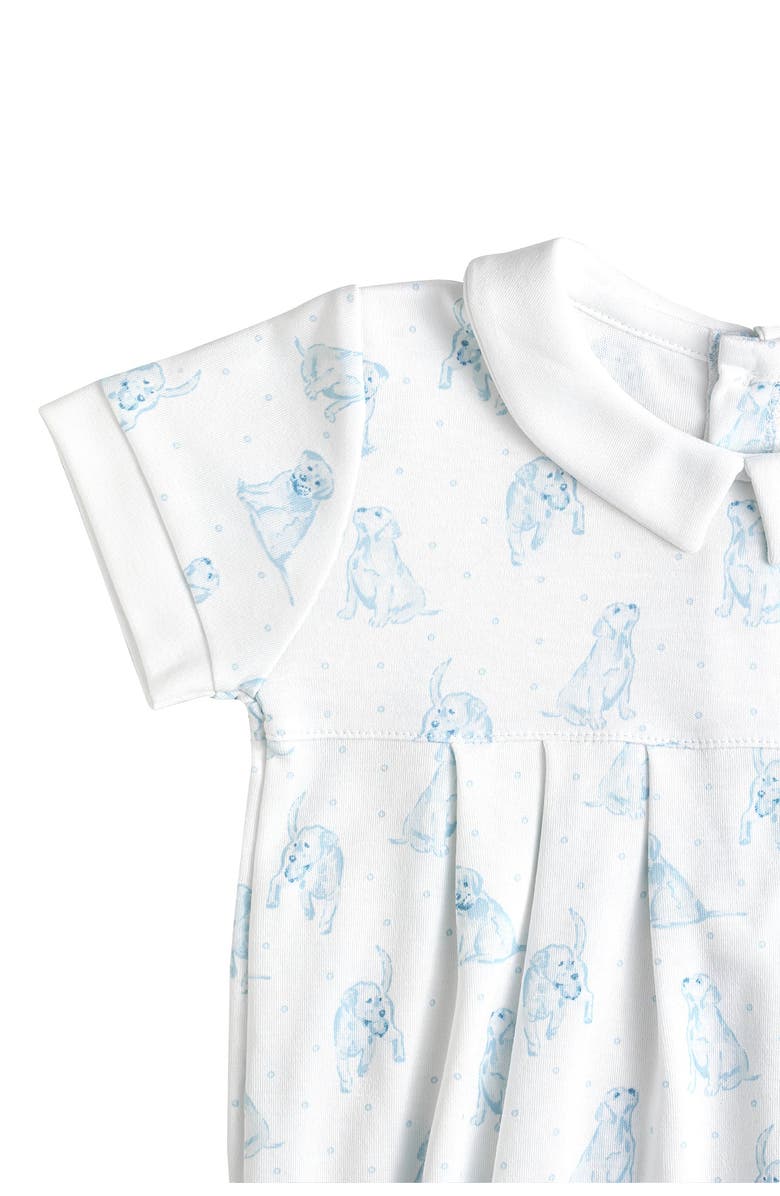 Nellapima Blue Puppy Love Print Bubble - Baby, Alternate, color, Blue