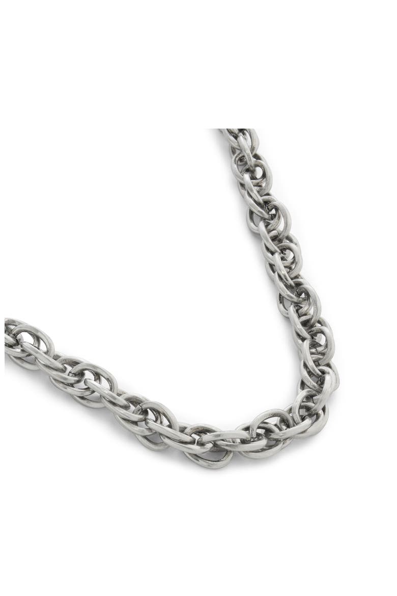 Heritage Twist Link Chain Necklace, Alternate, color, SILVER