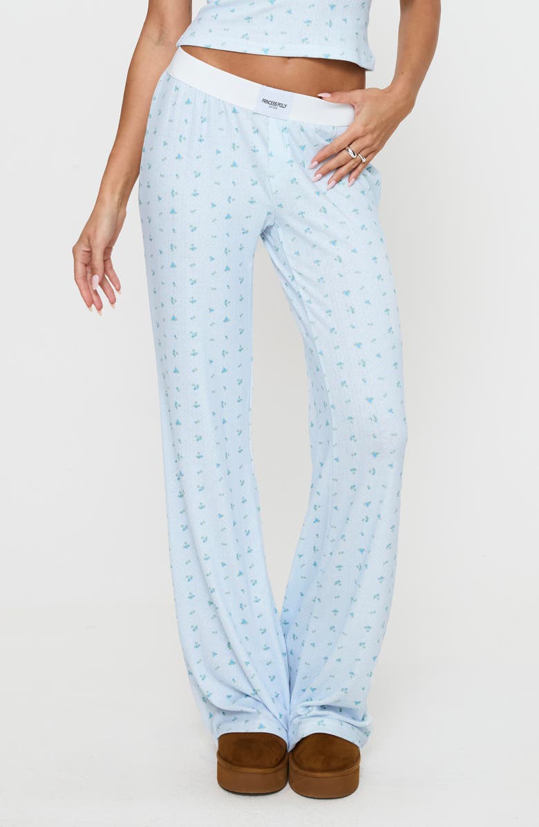 Princess Polly Lullabies Pointelle Pajama Pants, Main, color,