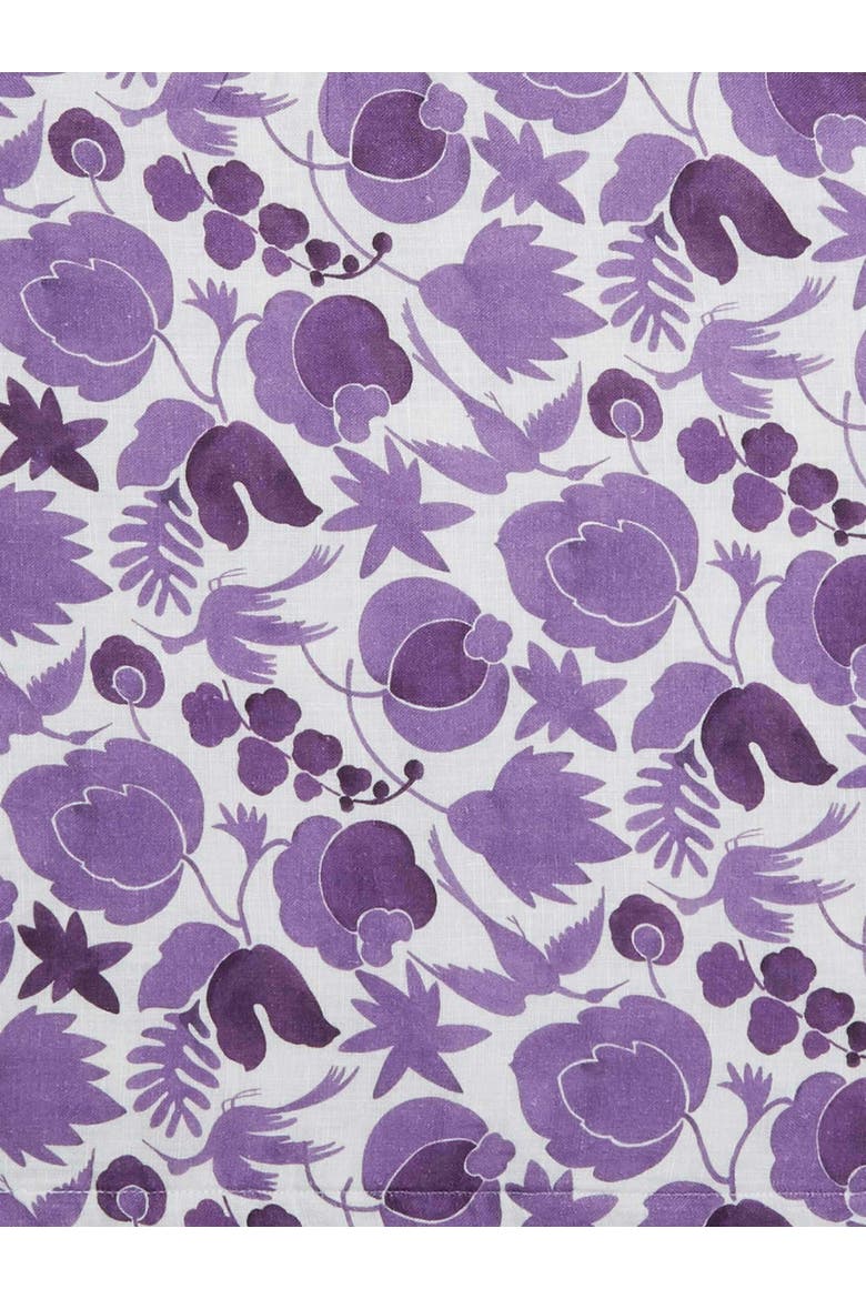 Placemats Set Of 2 (35X45) Wildbird Viola Small Purple, Alternate, color, Wildbird Viola Small Purple