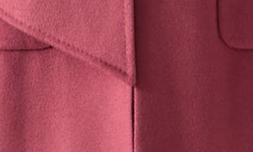 Lk Bennett Gwen Merino Wool Scarf Coat In Pink