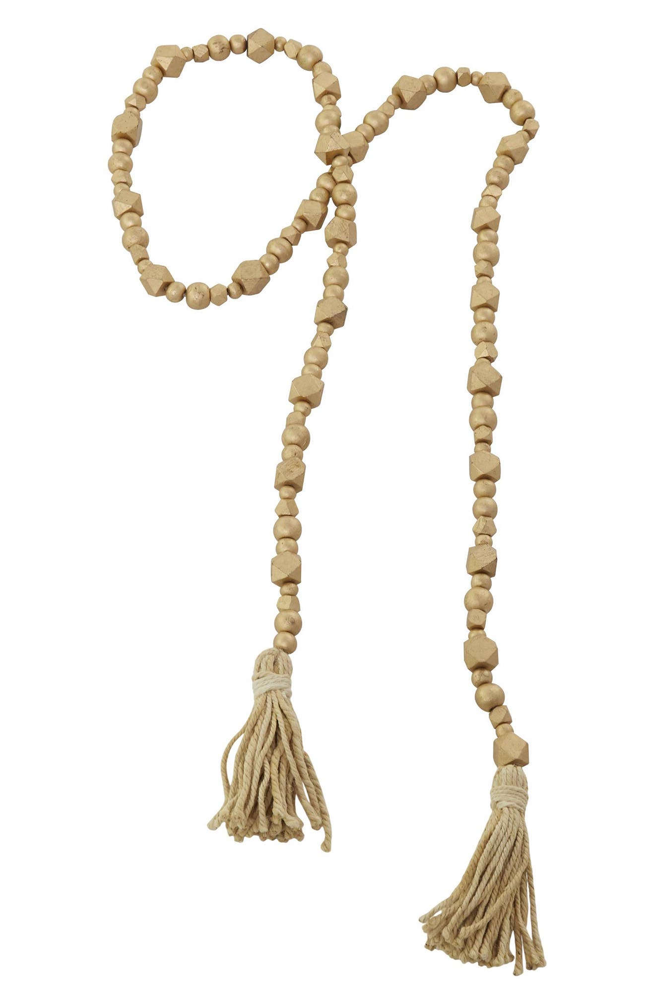 WILLOW ROW Bohemian Mango Wood Garland