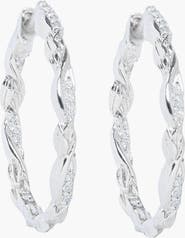 Rizen Jewelry Sacred Vine Hoop Earring