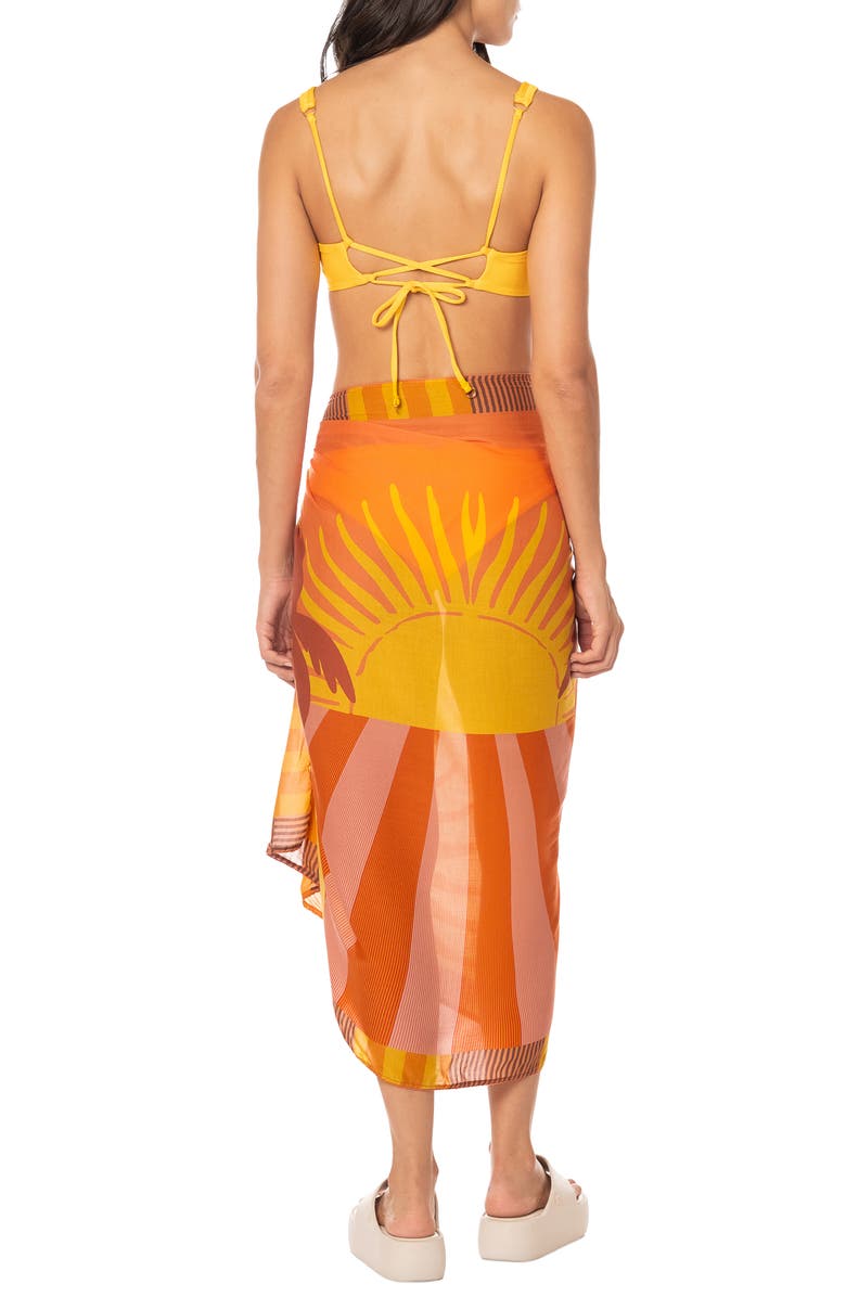 Maaji Instintc Print Isla Cover-Up Pareo, Alternate, color,