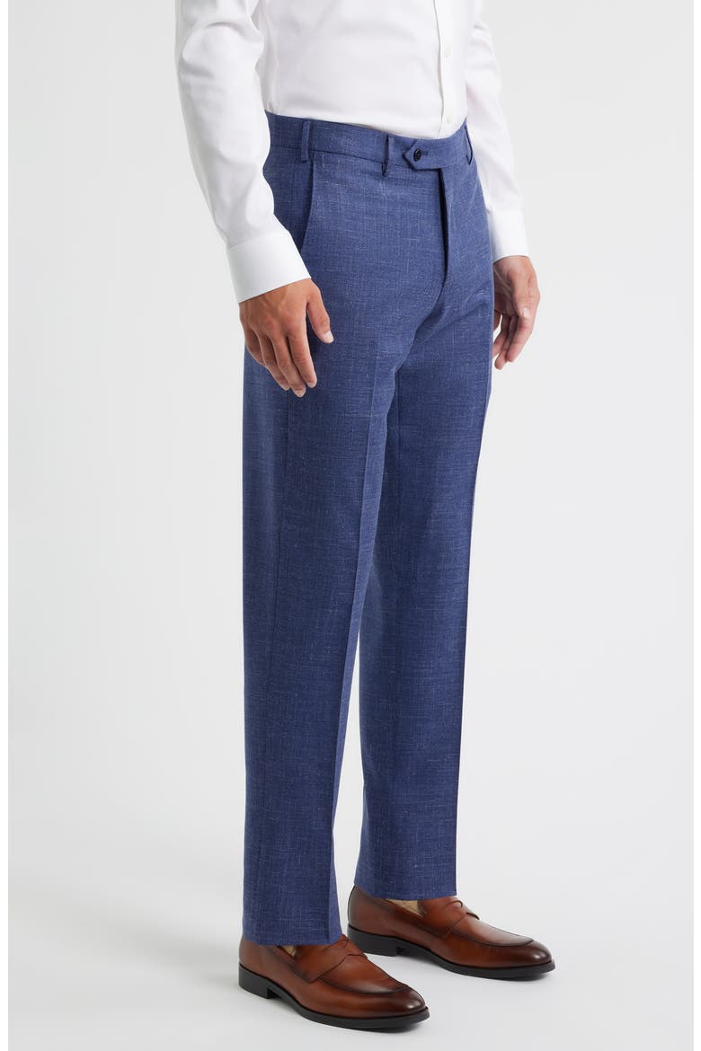 Parker Stretch Wool Trousers, Alternate, color, BLUE