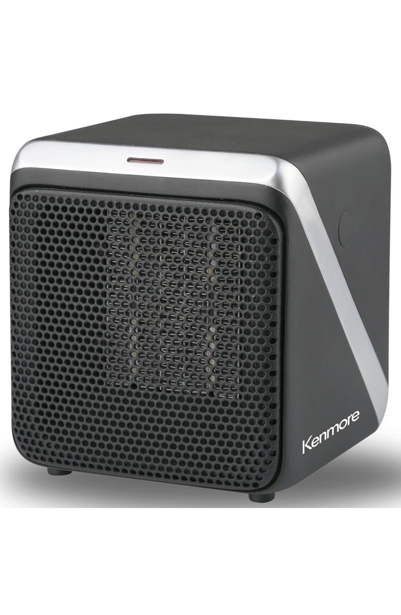 Kenmore 5 Inch Personal Cube Space Heater Black, Main, color, Black