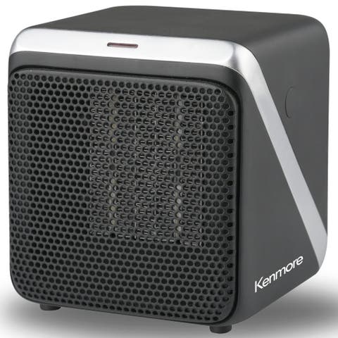 5 Inch Personal Cube Space Heater Black