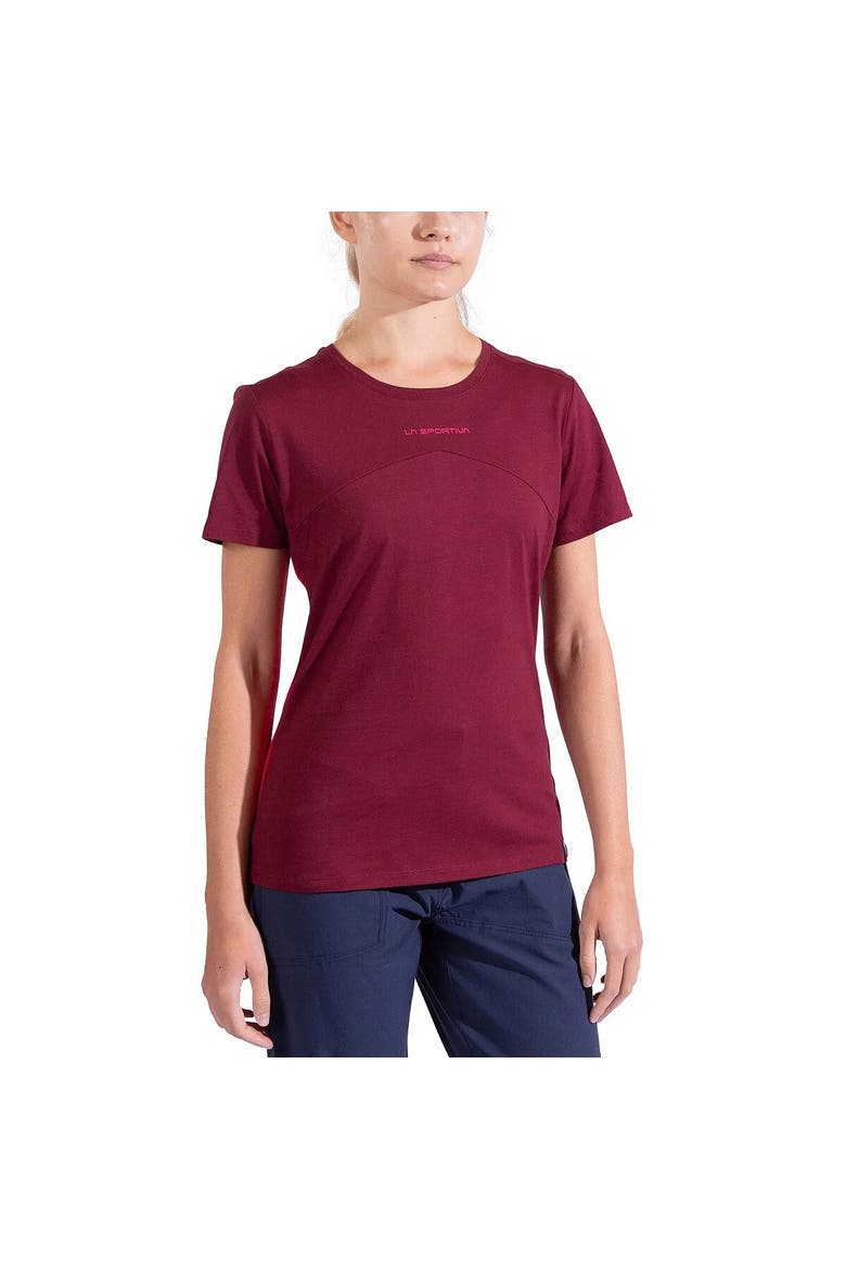 Roof T-Shirt - Women's, Main, color, Redwood/Azalea