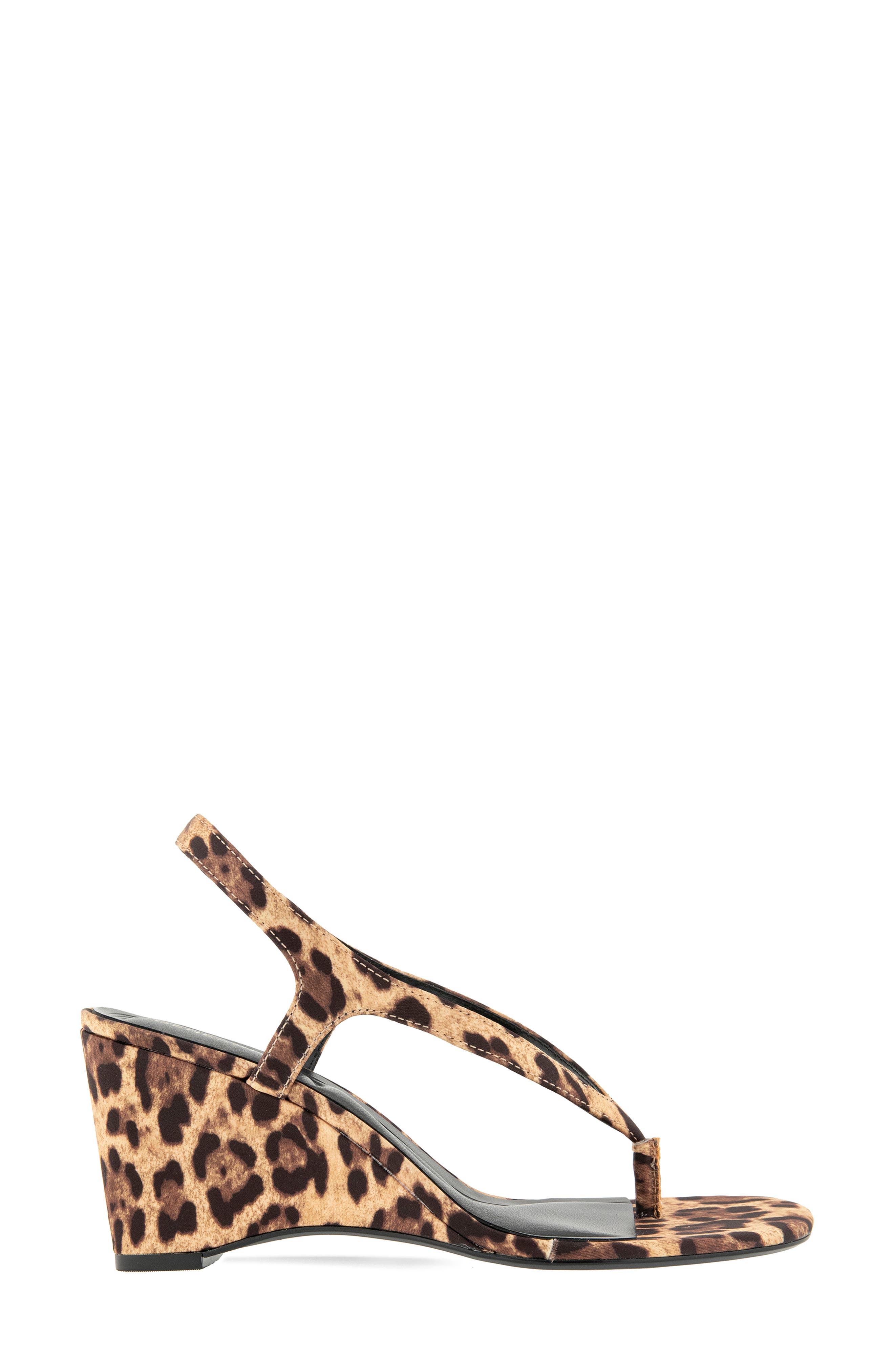 Serenity Wedge Sandal, Alternate, color, CHEETAH