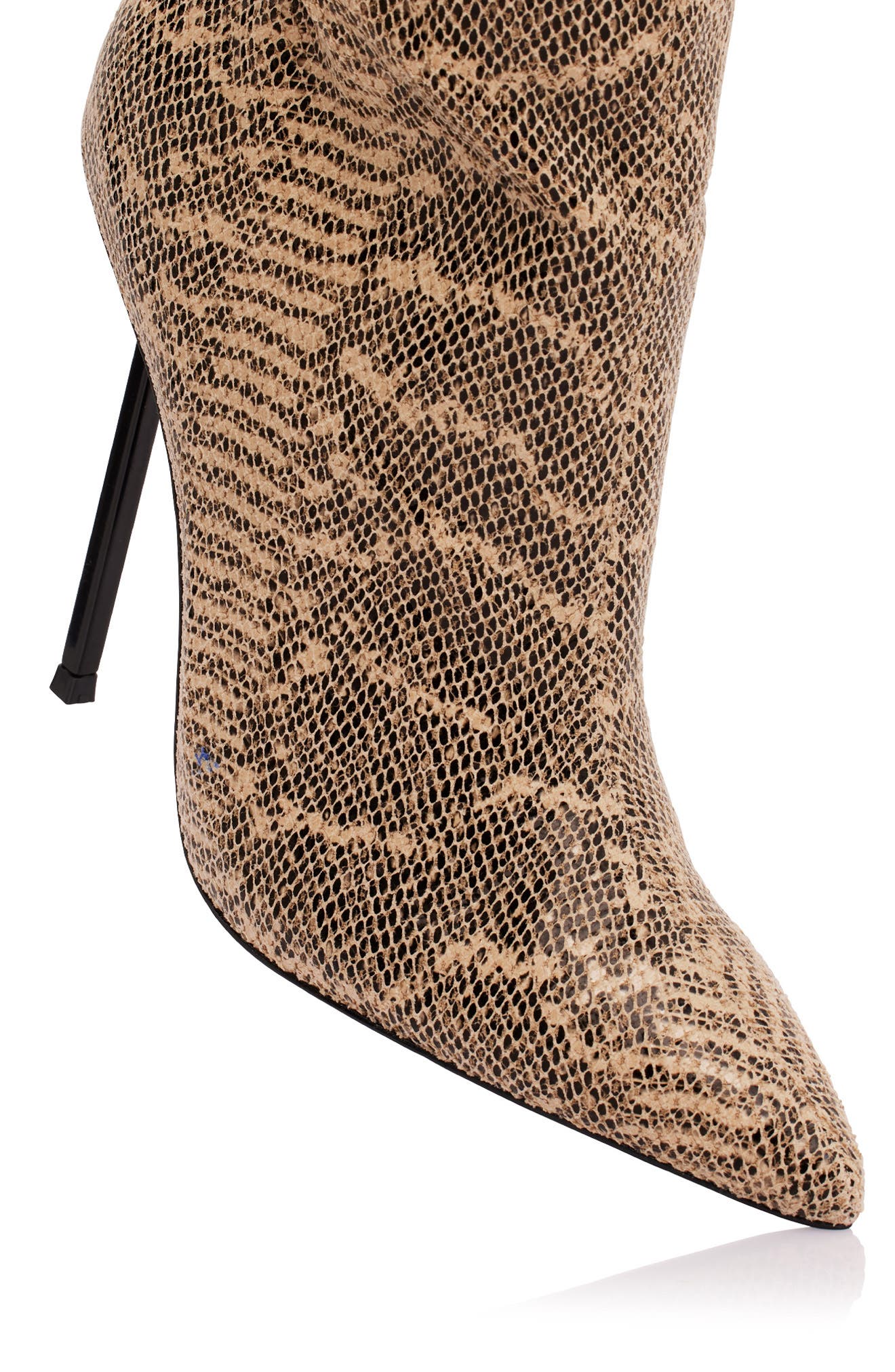 JESSICA RICH Top Tier Snakeskin Embossed Over the Knee Boot, Alternate, color, 