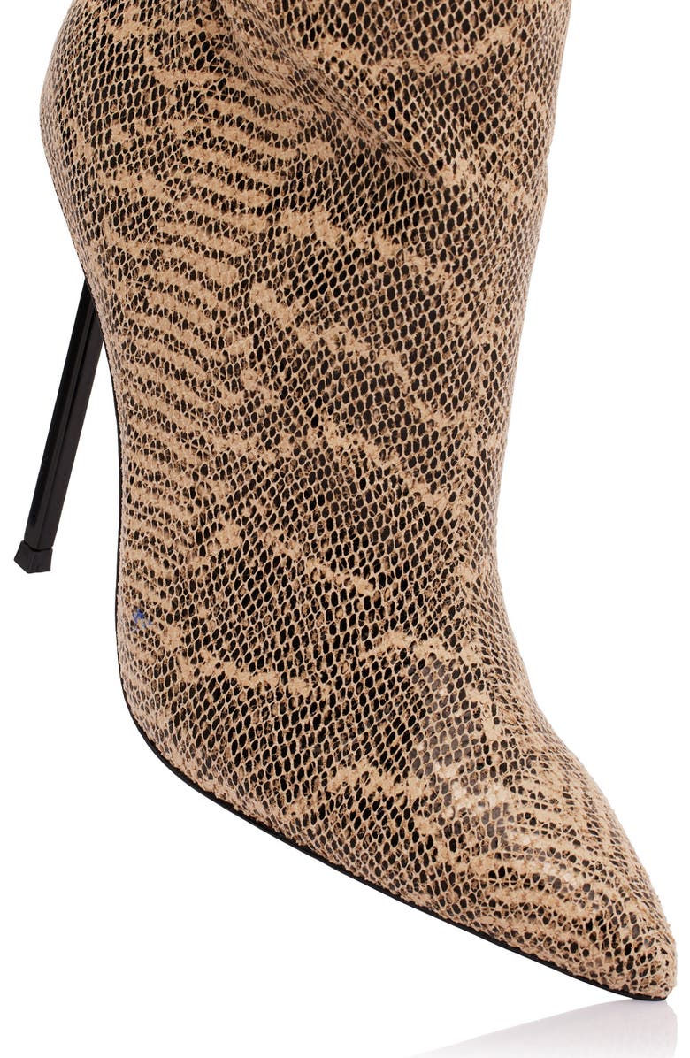JESSICA RICH Top Tier Snakeskin Embossed Over the Knee Boot, Alternate, color,