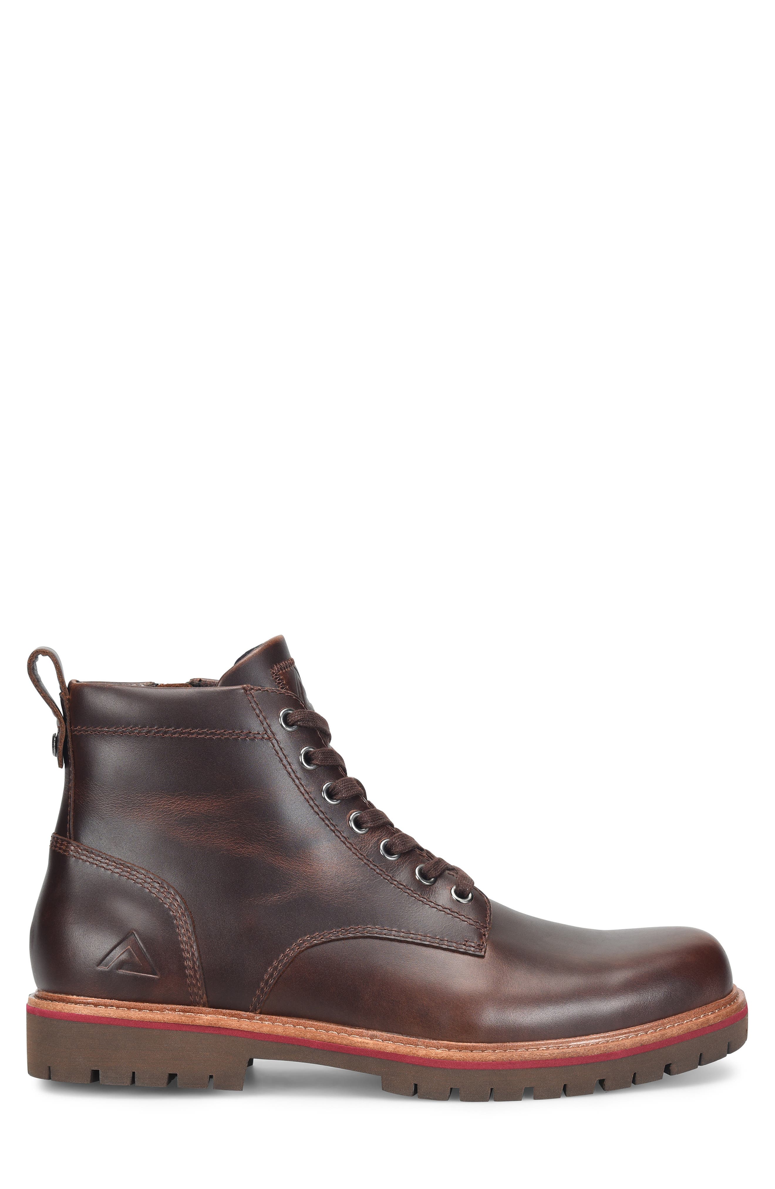 Ryder Weatherproof Lugged Plain Toe Boot, Alternate, color, BRIDLE BROWN
