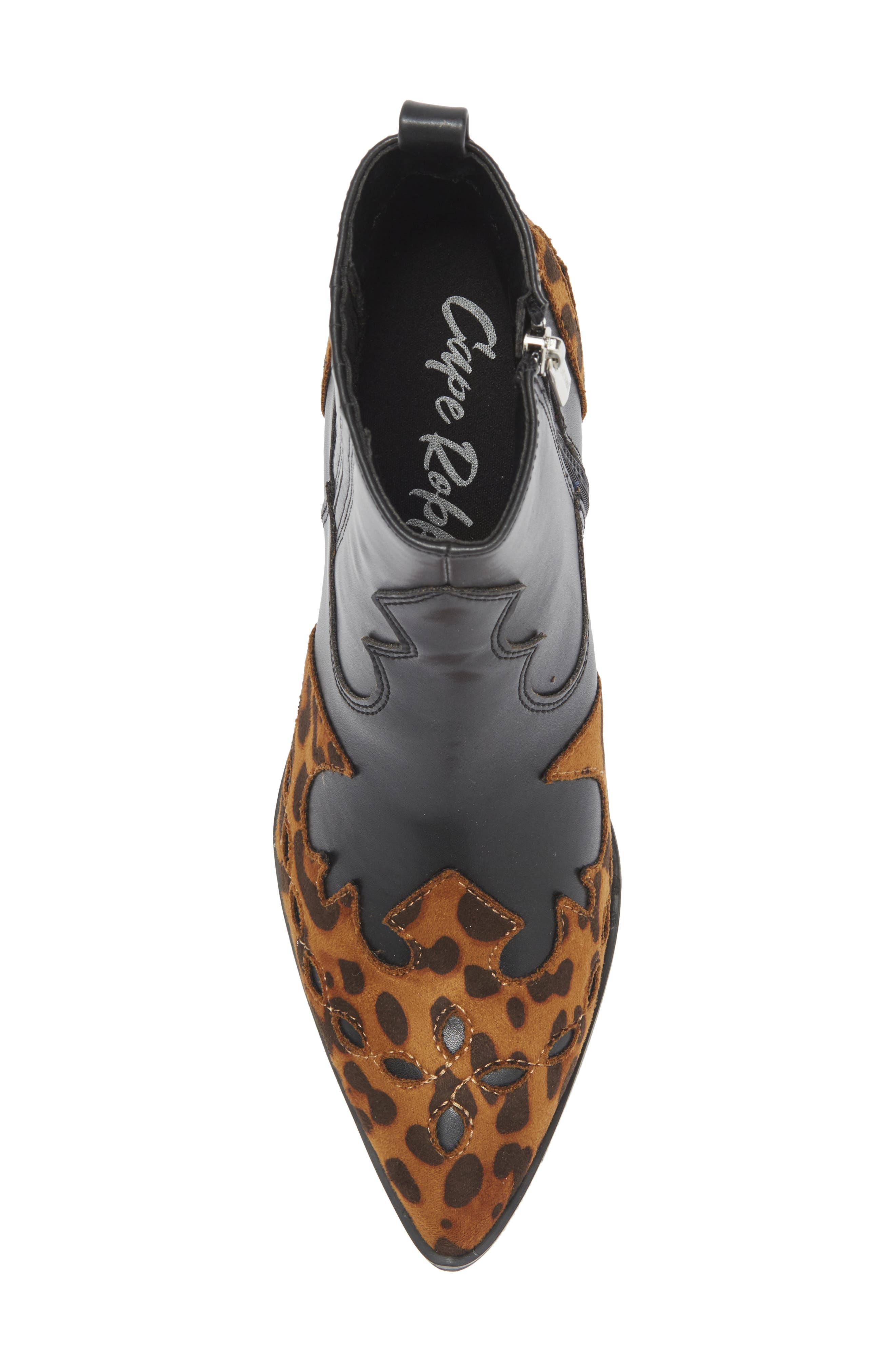 CAPE ROBBIN Janesa Western Boot, Alternate, color, 