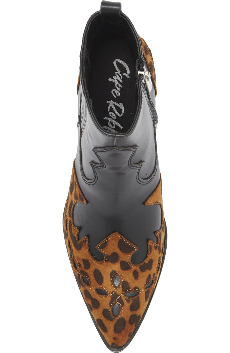 CAPE ROBBIN Janesa Western Boot, Alternate, color,