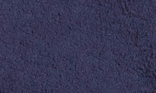 Bobeau Silky Plush Step Hem Sweater In Blue