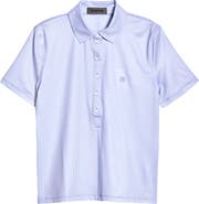 G/FORE Mix Stripe Short Sleeve Golf Polo