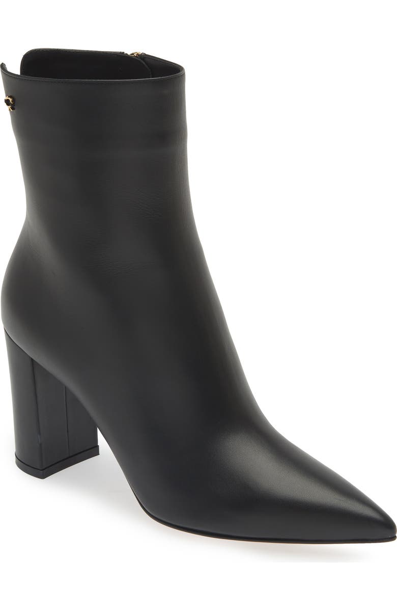 Gianvito Rossi Pointed Toe Bootie, Main, color,