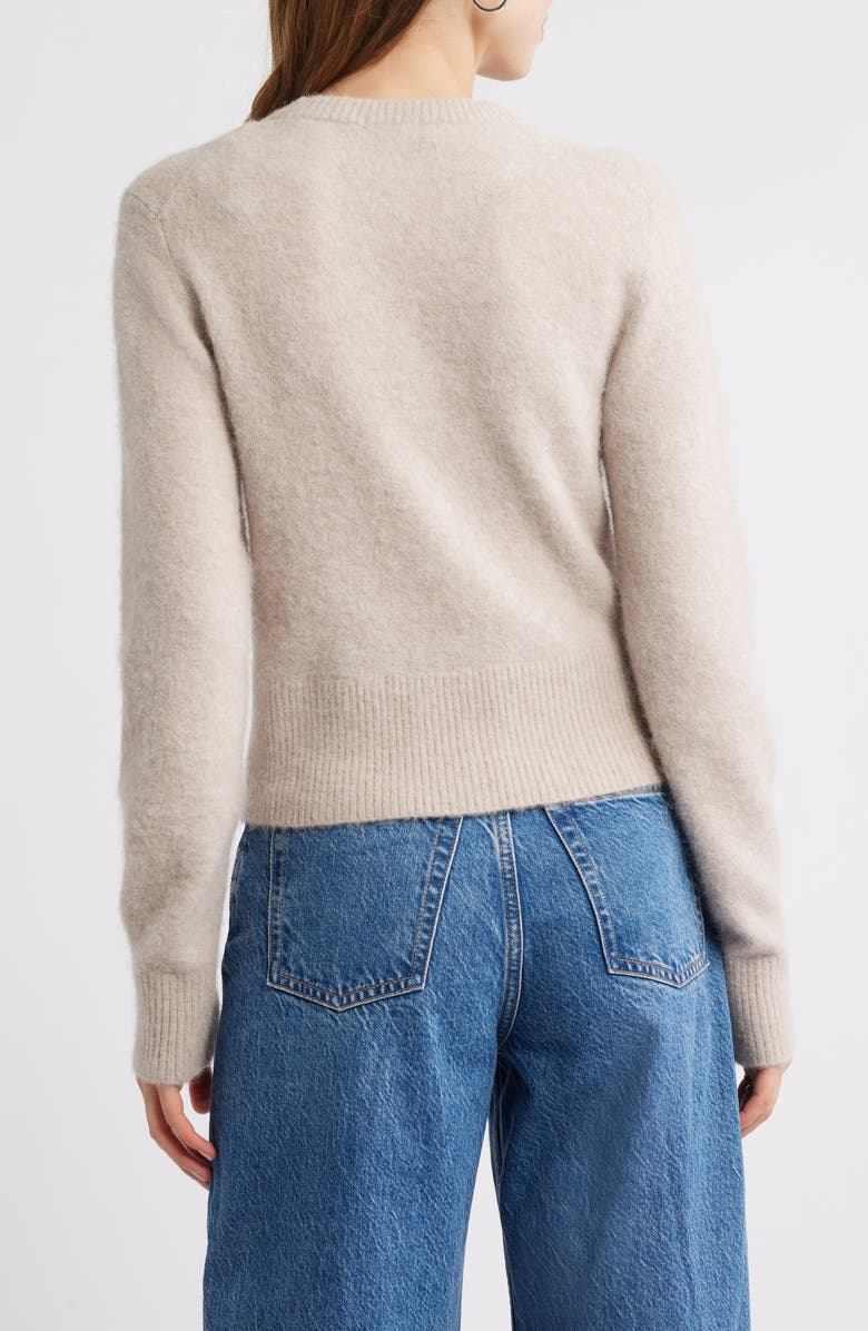 & Other Stories Alpaca & Wool Blend Cardigan, Alternate, color, Mole Dusty Light