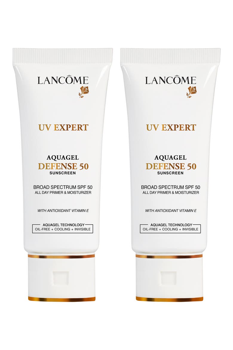 UV Expert Aquagel Defense Primer & Moisturizer SPF 50 Duo $96 Value, Main, color, NO COLOR