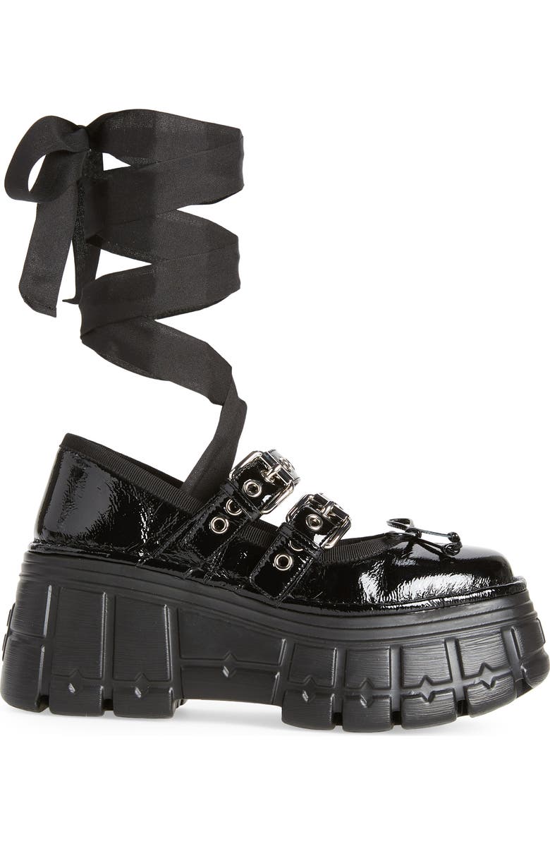 Miu Miu Platform Ballerina Mary Jane, Alternate, color,