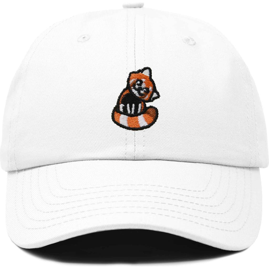DALIX DALIX RED PANDA EMBROIDERED DAD HAT