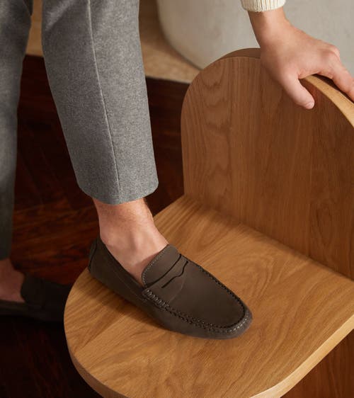Jack Erwin Parker Suede Casual Driving Loafer