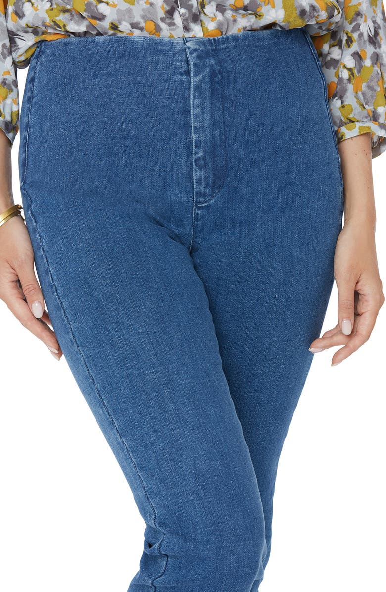 NYDJ Marilyn Flat Front Slim Straight Leg Jeans, Alternate, color,