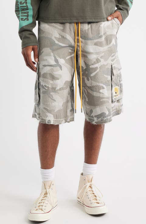 Camo Cargo Shorts