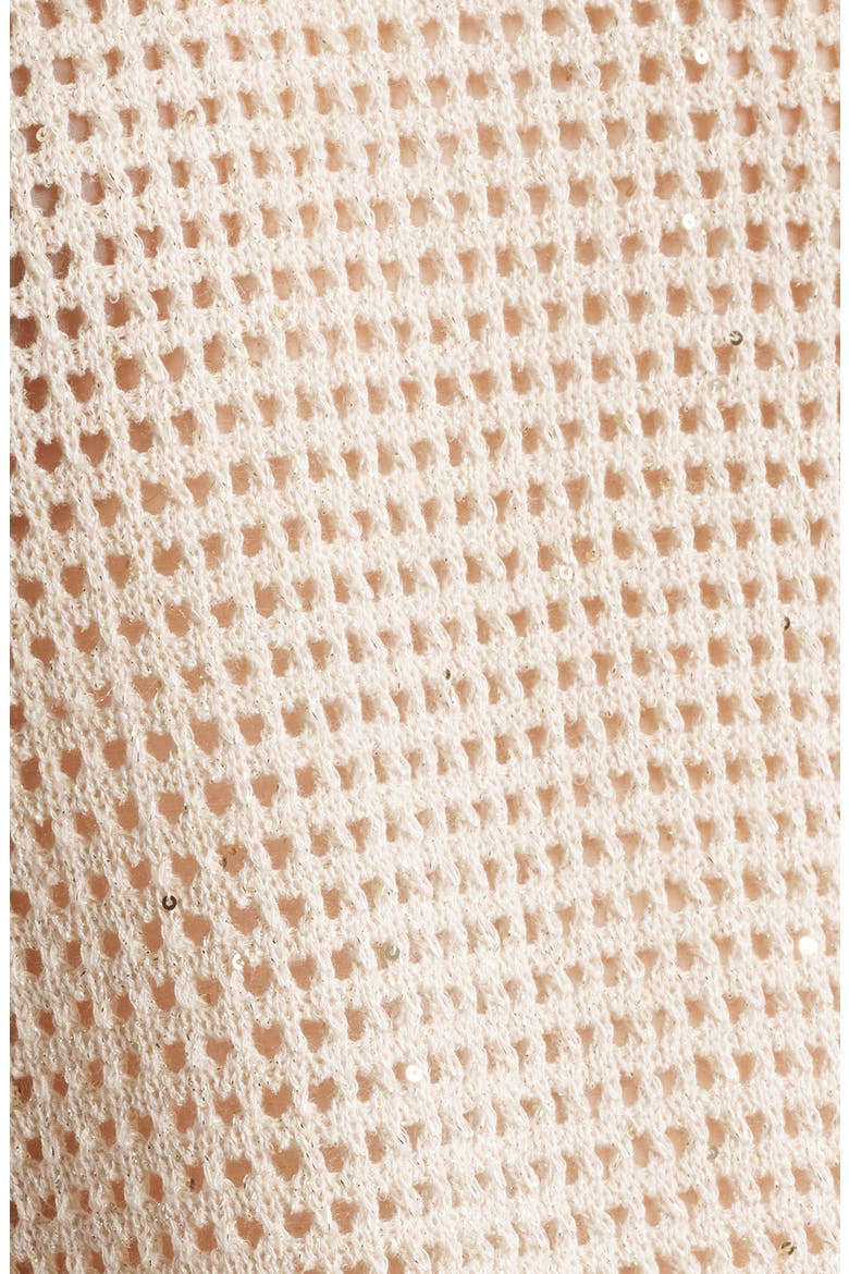 Beck Open Stitch Sweater, Alternate, color, NATURAL