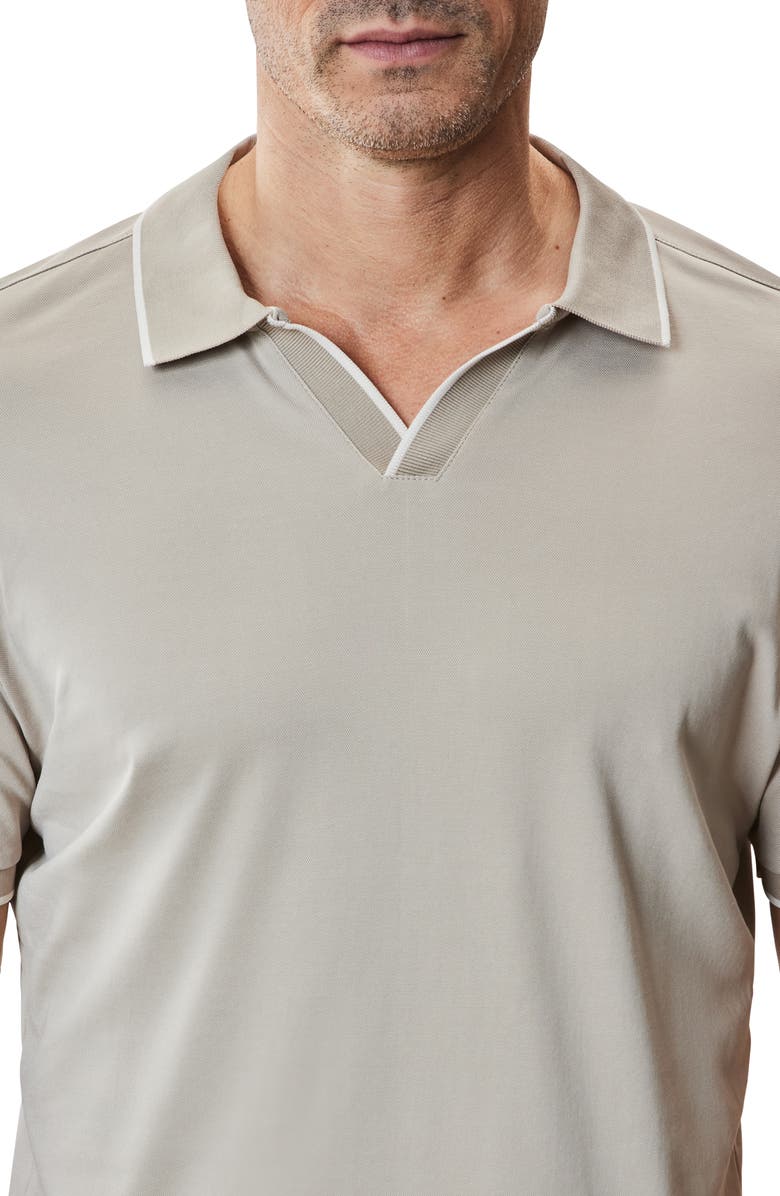Robert Barakett Northpark Johnny Collar Polo, Alternate, color, Tan